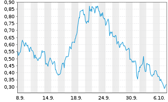 Chart Mini Future Long Riot Platforms - 1 Monat