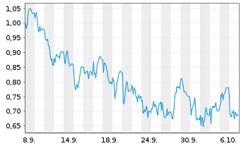 Chart Mini Future Long LEG Immobilien - 1 Monat