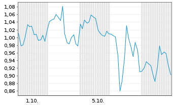 Chart Mini Future Long Snowflake - 1 Month