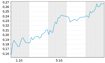 Chart Mini Future Short Grenke - 1 Month