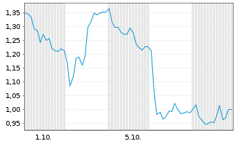 Chart Mini Future Short secunet - 1 Month