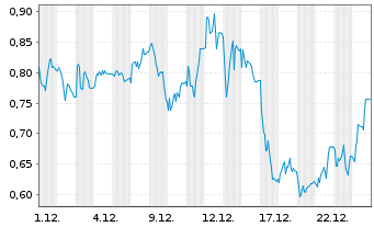 Chart Mini Future Long secunet - 1 Monat