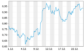 Chart Mini Future Long Muenchener Rueck - 1 Monat