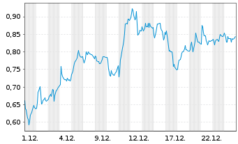 Chart Mini Future Long Siemens - 1 Monat