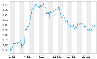 Chart Mini Future Long BMW - 1 Monat