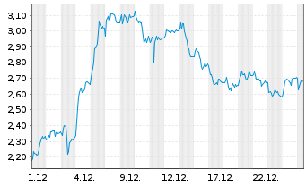 Chart Mini Future Long BMW - 1 Monat