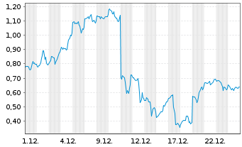 Chart Mini Future Long Oracle - 1 Monat