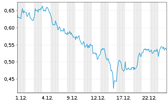 Chart Mini Future Long Shell - 1 Monat