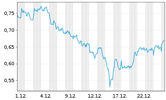 Chart Mini Future Long Shell - 1 Monat