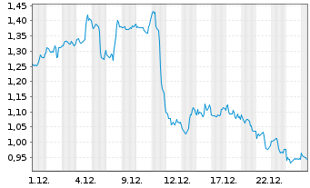 Chart Mini Future Short Visa - 1 Monat