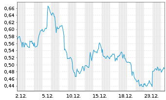 Chart Mini Future Long Verizon - 1 Month