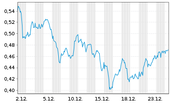 Chart Mini Future Long Chevron - 1 Monat
