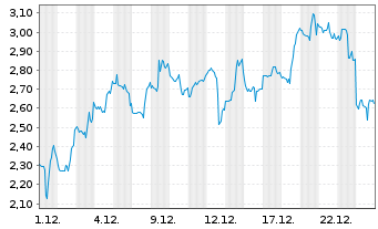 Chart Mini Future Long Standard Lithium - 1 Monat