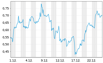 Chart Mini Future Long NVIDIA - 1 Monat