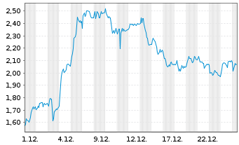 Chart Mini Future Long BMW - 1 Monat