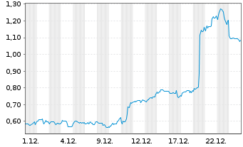 Chart Mini Future Long Carnival - 1 Monat