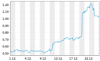 Chart Mini Future Long Carnival - 1 Monat