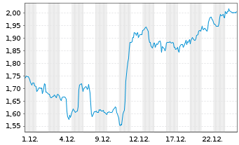 Chart Mini Future Long Visa - 1 Monat