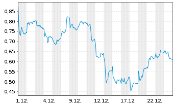 Chart Mini Future Short Puma - 1 Monat