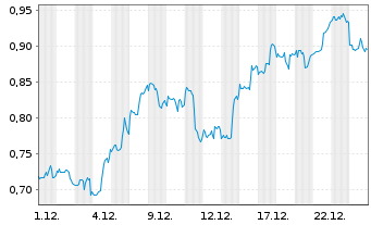 Chart Mini Future Short 3M - 1 Monat