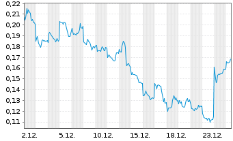 Chart Mini Future Long BYD - 1 Monat