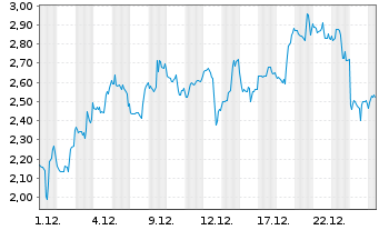 Chart Mini Future Long Standard Lithium - 1 Monat