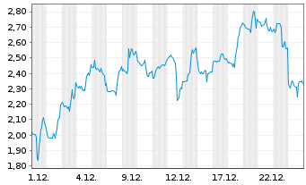 Chart Mini Future Long Standard Lithium - 1 Monat