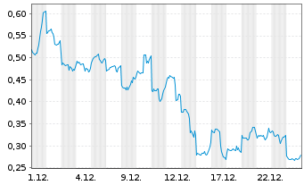 Chart Mini Future Long Alibaba - 1 Monat