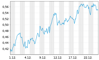 Chart Mini Future Long ING - 1 Monat