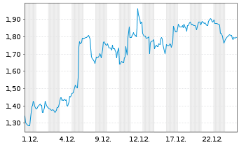 Chart Mini Future Long Adobe - 1 Monat