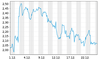 Chart Mini Future Short Block - 1 Monat