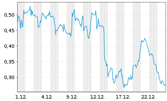 Chart Mini Future Long Riot Blockchain - 1 Monat