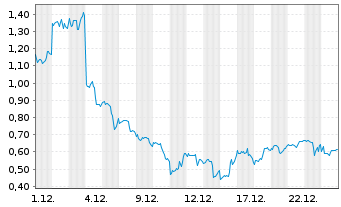 Chart Mini Future Long Snowflake - 1 Monat