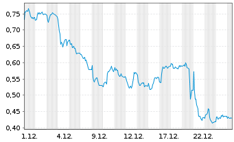 Chart Mini Future Short Duerr - 1 Monat