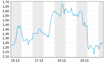 Chart Mini Future Long Standard Lithium - 1 Monat