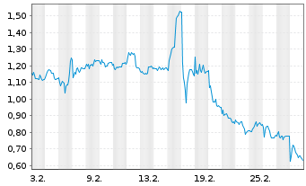 Chart Mini Future Long Bayer - 1 Monat