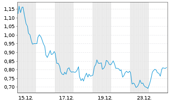Chart Mini Future Long BMW - 1 Monat