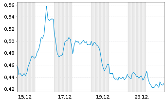Chart Mini Future Short Shell - 1 Monat