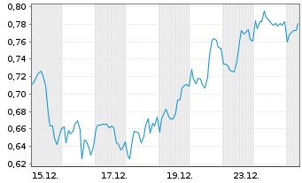 Chart Mini Future Long Visa - 1 Monat