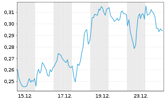 Chart Mini Future Long ING - 1 Monat