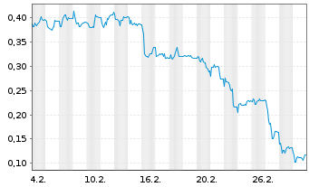 Chart Mini Future Long Northern Data - 1 Month