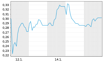 Chart Mini Future Long Northern Data - 1 Monat
