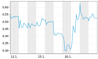 Chart Mini Future Long TRATON - 1 Monat