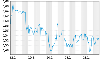 Chart Mini Future Long Ceconomy - 1 Monat