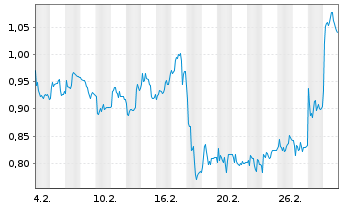 Chart Mini Future Short Duerr - 1 Month