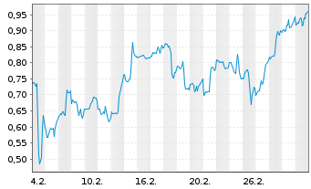 Chart Mini Future Long AbbVie - 1 Monat