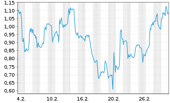 Chart Mini Future Short Nike - 1 Month