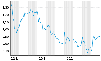 Chart Mini Future Long Steyr Motors - 1 Monat