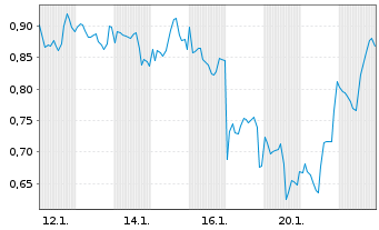 Chart Mini Future Long Linde - 1 Monat