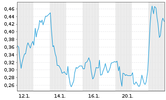 Chart Mini Future Long IONOS Group - 1 Monat